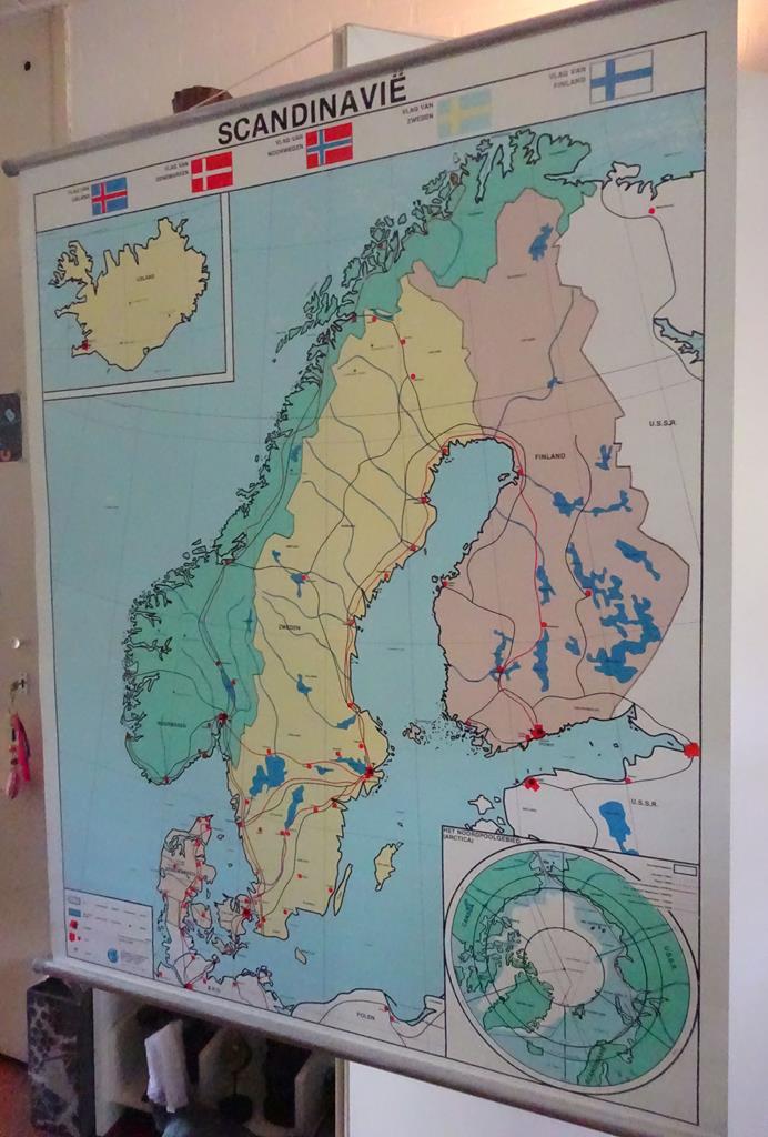 klok zomer verwerken Goed Gevonden - School-Landkaart Scandinavie