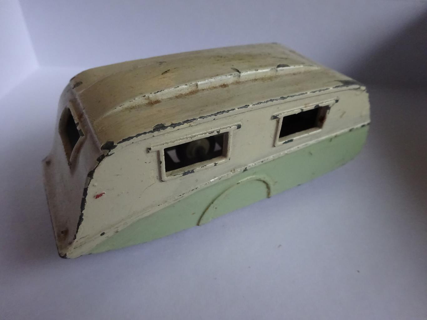 Caravane Dinky Toys N°811 - Jouet Ancien Des Années 50, Fabriqué En France Par Meccano